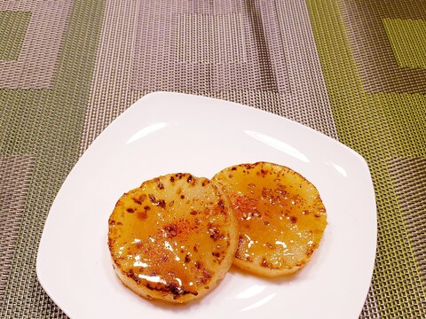 電子レンジで加熱して 時短！大根ステーキ